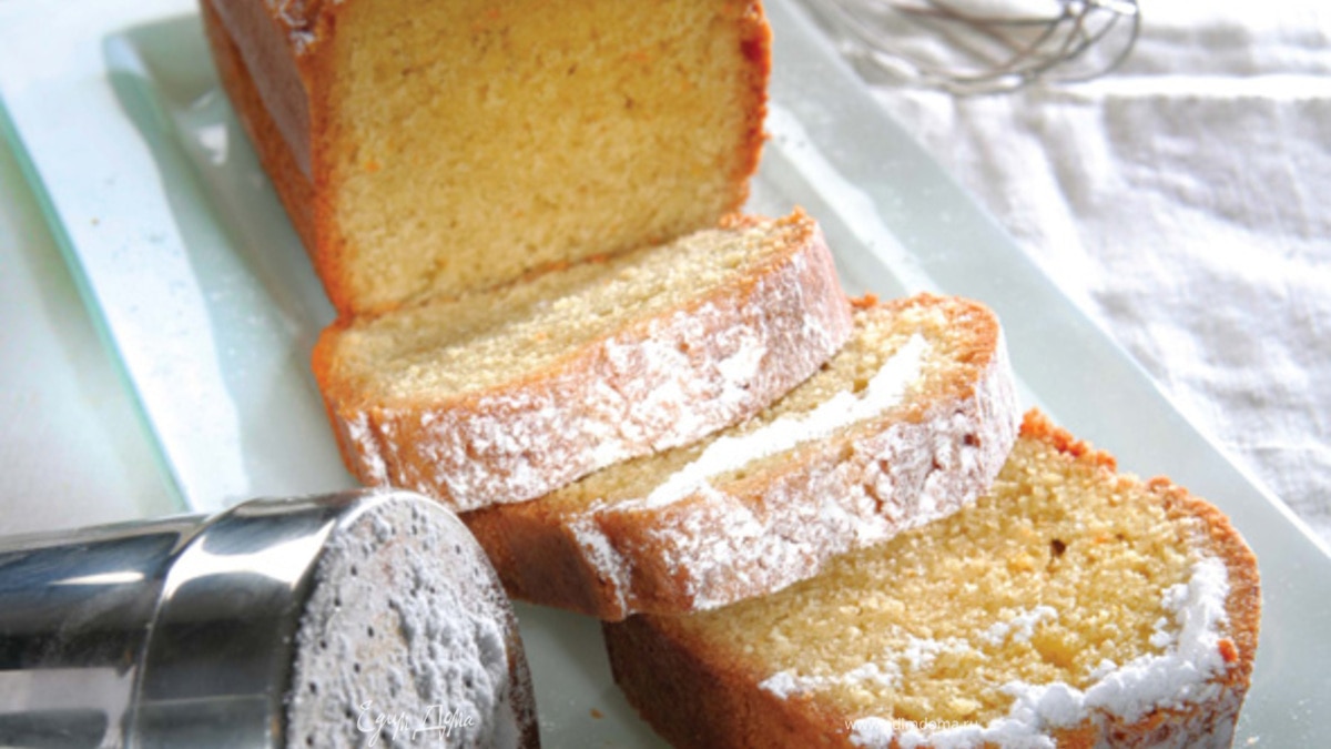 Миндальный кекс на оливковом масле