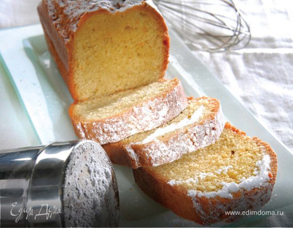 Миндальный кекс на оливковом масле