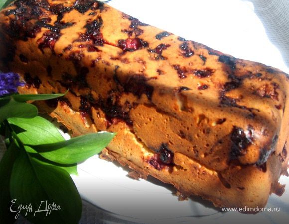 Кекс фруктово-ягодный