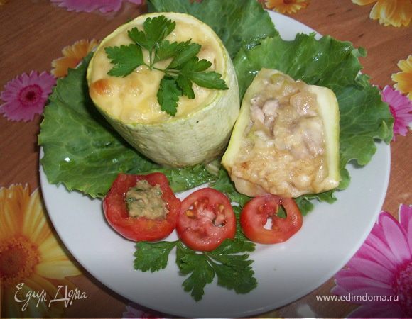 Фаршированые кабачки