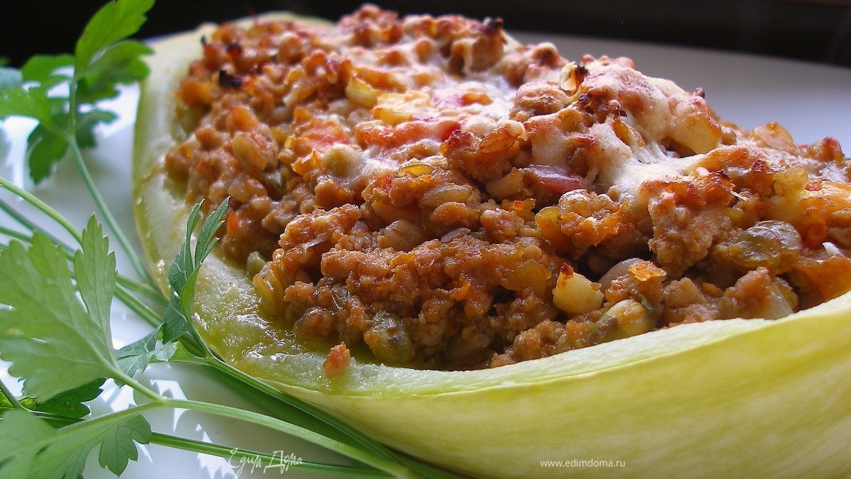 Кабачки фаршированные