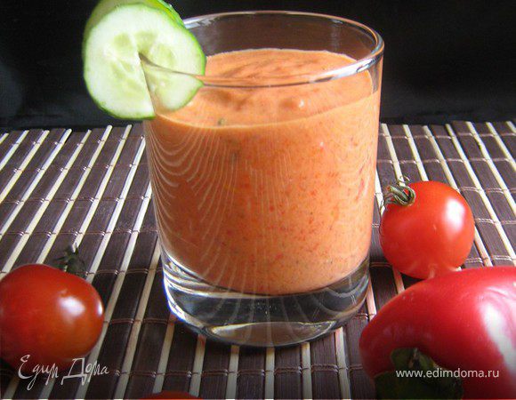 Дип из простокваши и запечённых красных овощей Дип из простокваши и запечённых красных овощей