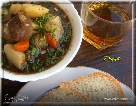 Ирландское рагу в пиве Гиннес