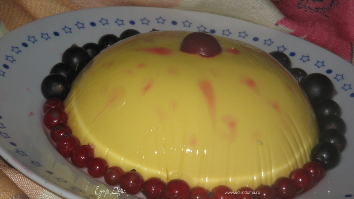 Панна котта "Цветочек"