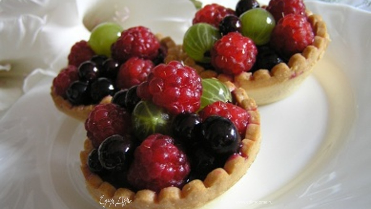 Тарталетки с ягодами