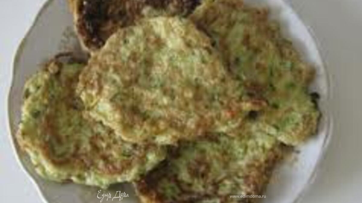 Кабачковые оладьи