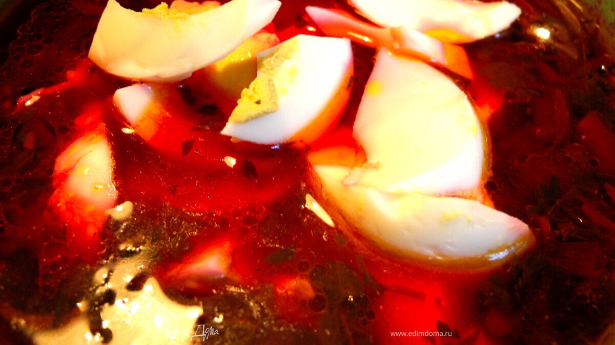 Ботвинья, она же ботвинник из свеклы