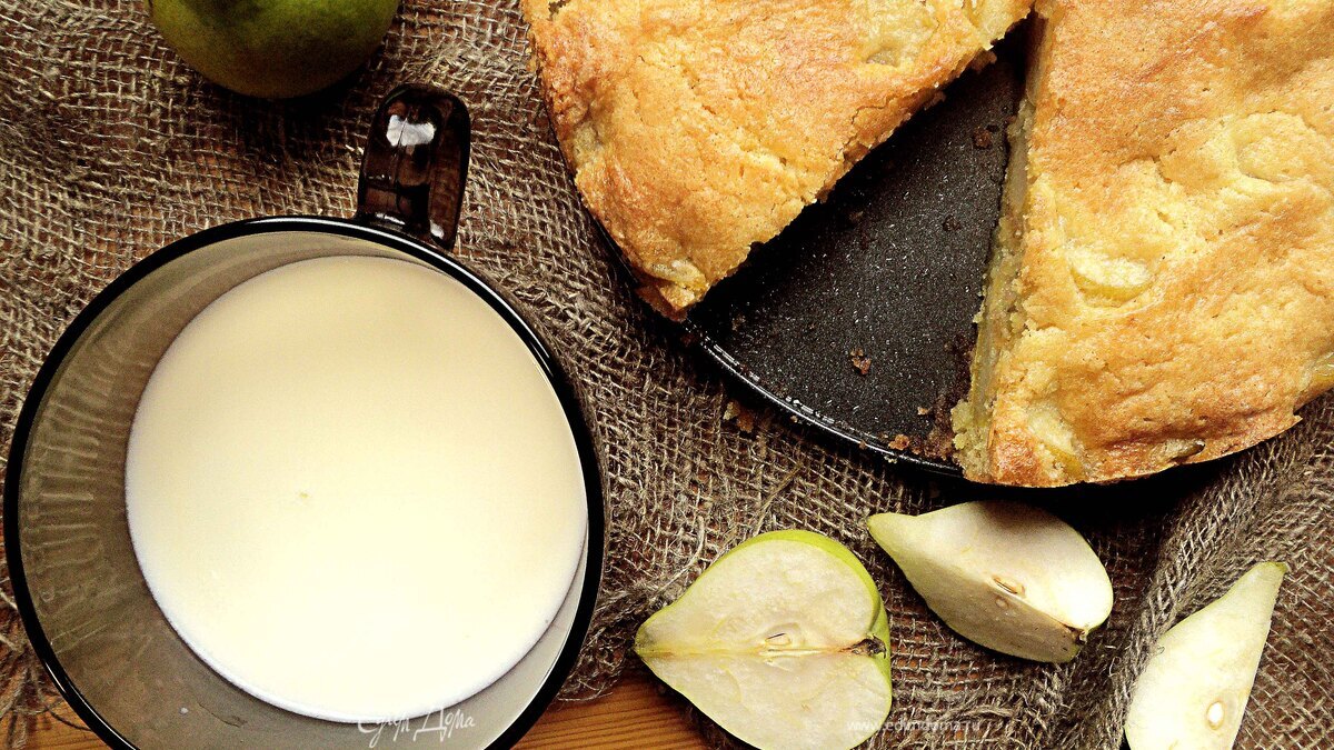 Грушевый пудинг