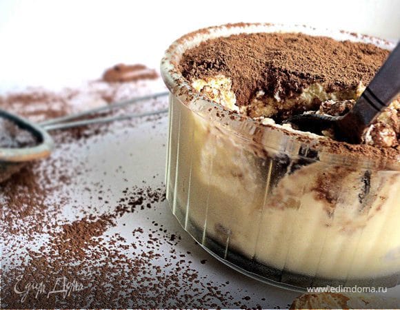 Творожный десерт в стиле "Тирамису"