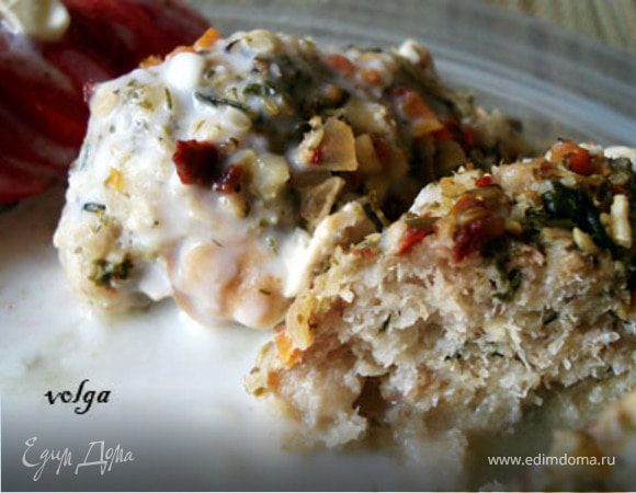 Рыбные крокеты в овощной панировке. Рыбные крокеты в овощной панировке.