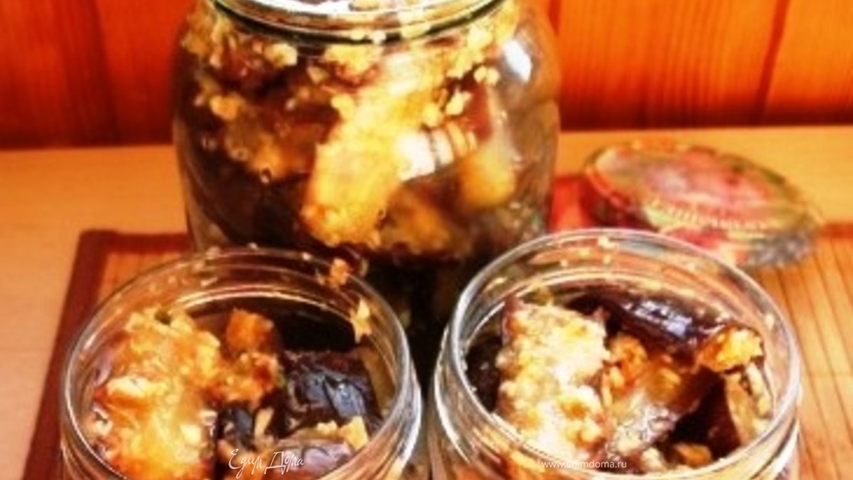 Баклажаны на закуску, острые...