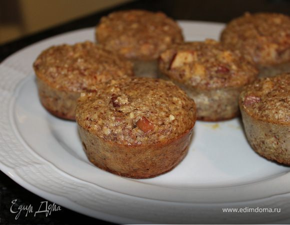 Яблочно-миндальные кексы