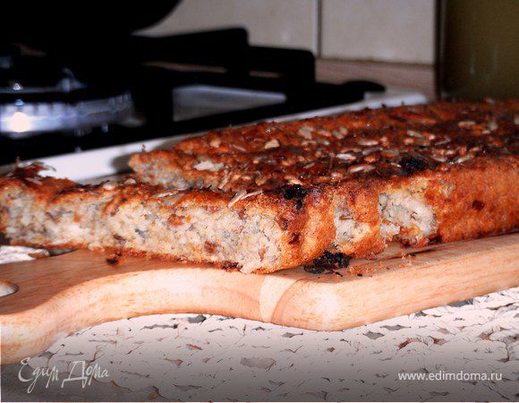 Французский хлебец с луком Французский хлебец с луком