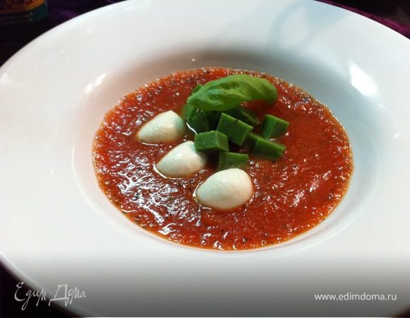 настоящий томатный суп