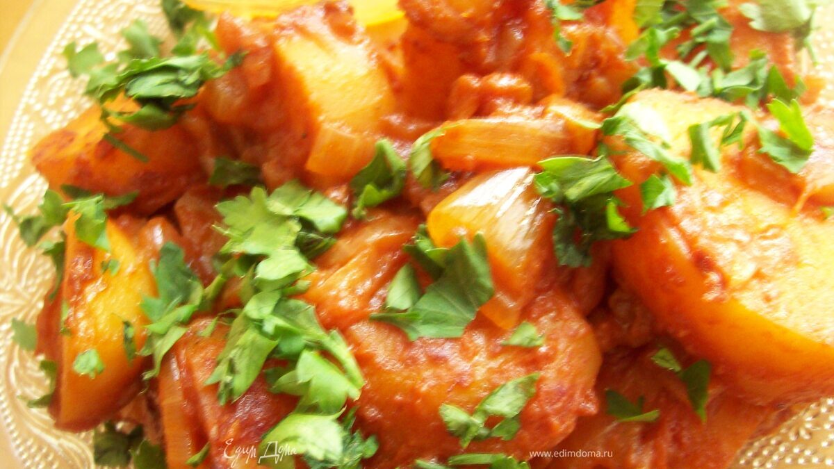 Картофель, тушеный по-Венгерски