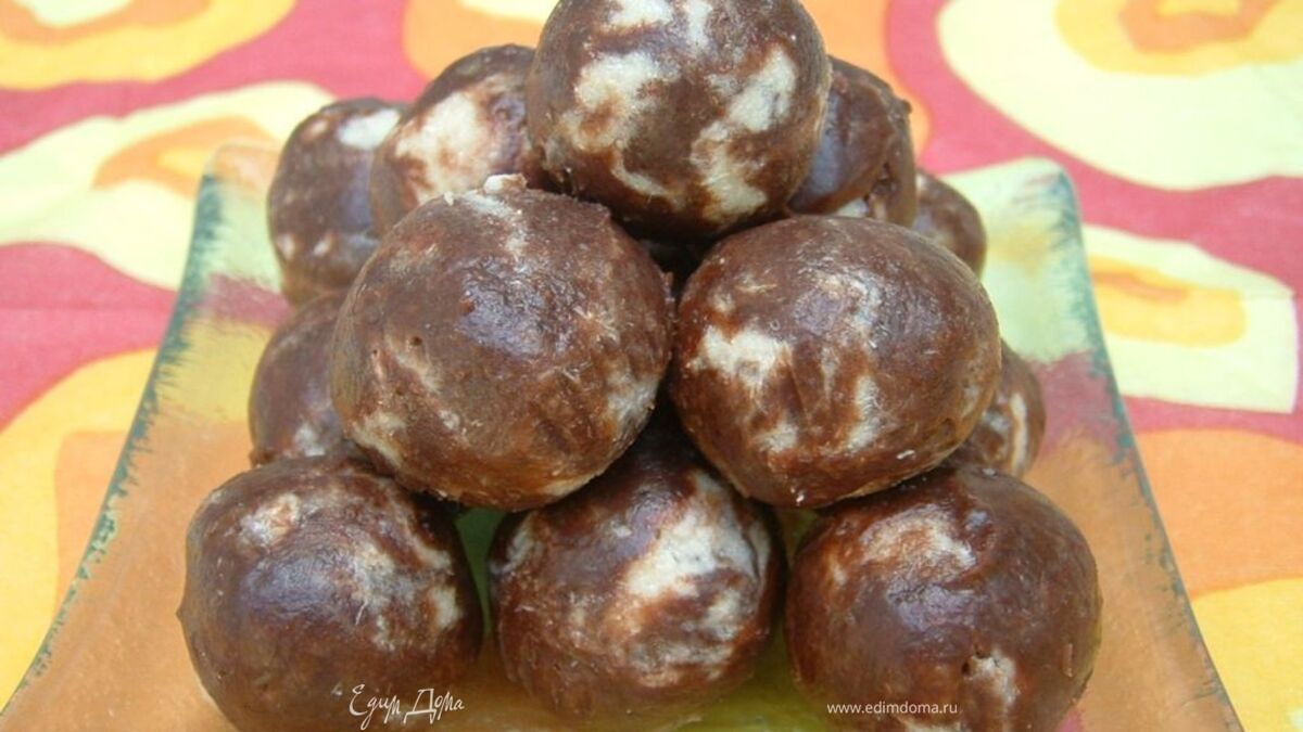 Трюфели из халвы