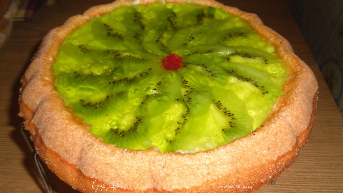 "Сладкое мгновение" (пирог с киви)