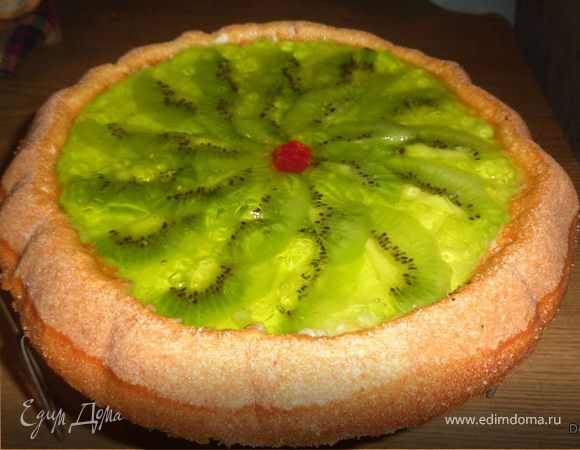 "Сладкое мгновение" (пирог с киви) "Сладкое мгновение" (пирог с киви)