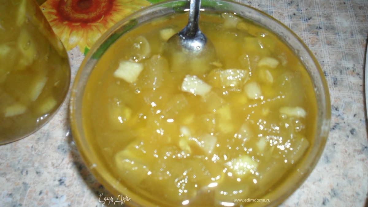 Варенье из кабачка и лимона