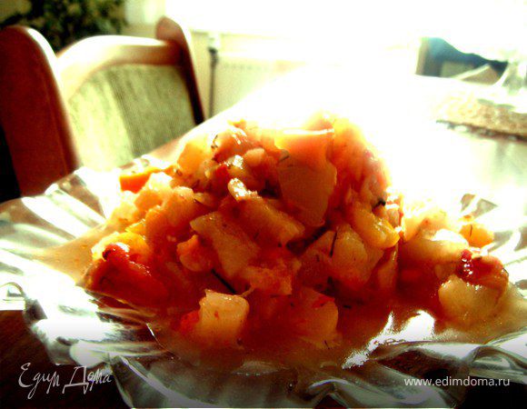 Кабачковая икра с тыквой