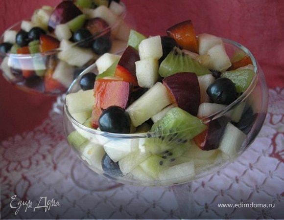Фруктовый салат с дыней для ТаИс :) Фруктовый салат с дыней для ТаИс :)