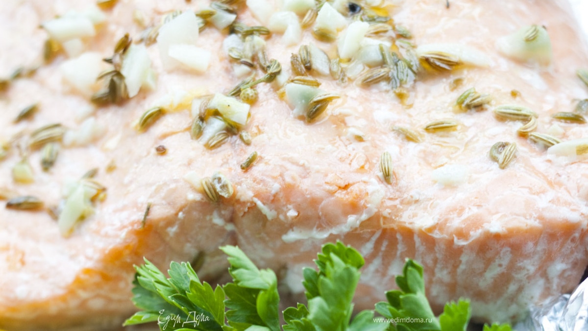 Семга в маринаде 