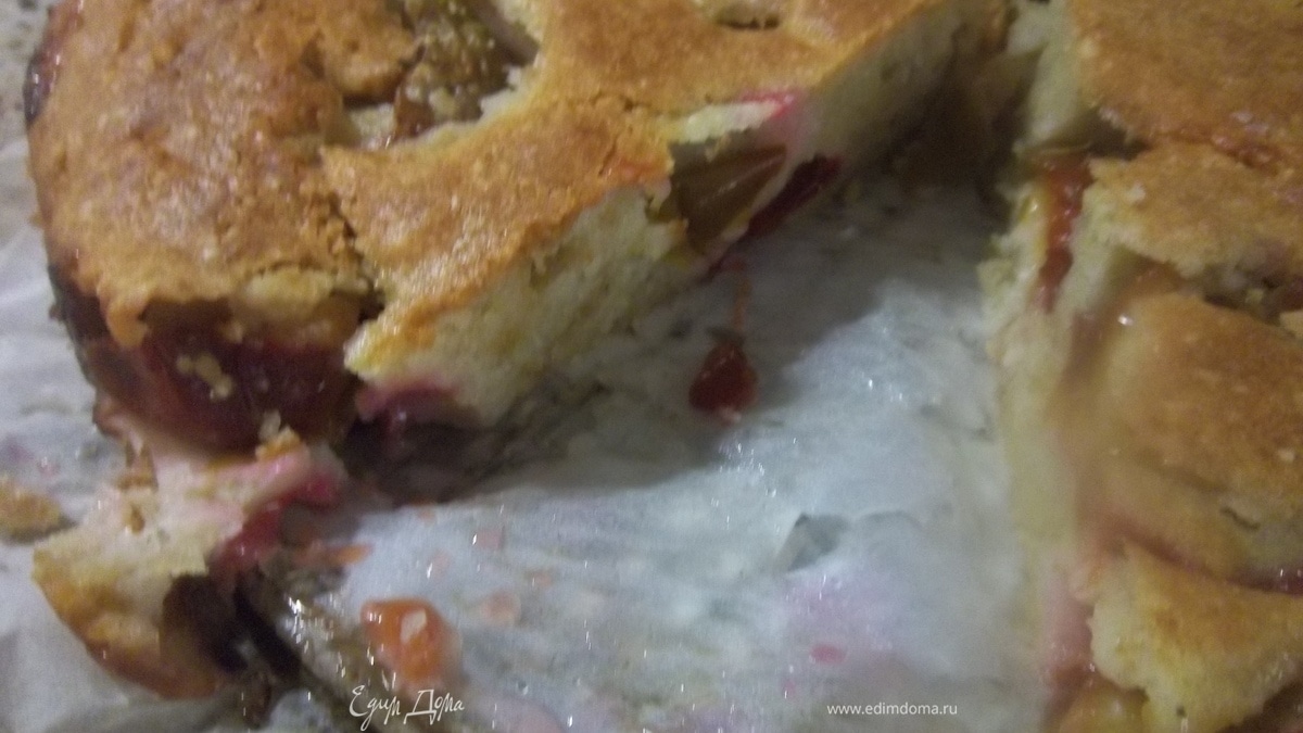 Сливовый пирог