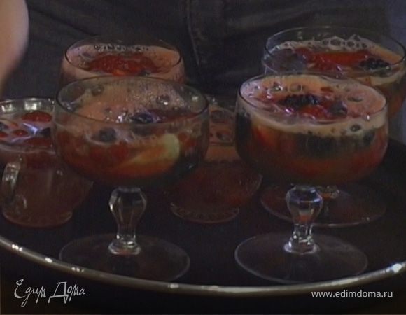 Фруктовое желе с шампанским Фруктовое желе с шампанским