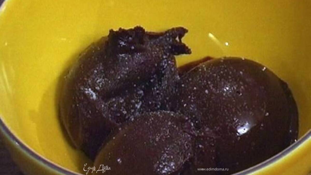 Шоколадное сорбе