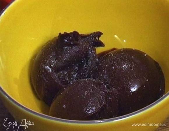 Шоколадное сорбе    