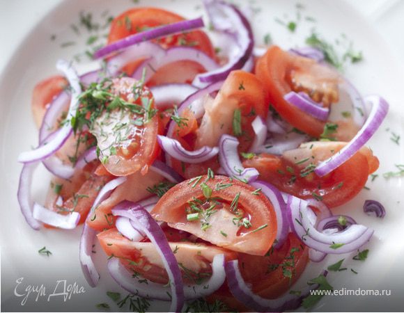 Салат из помидоров    