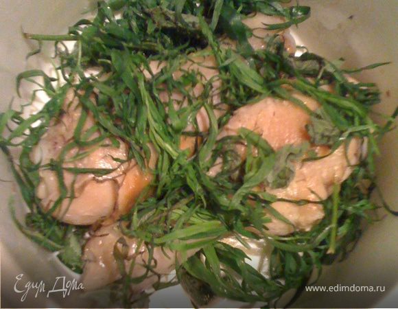 Курочка в тархуне