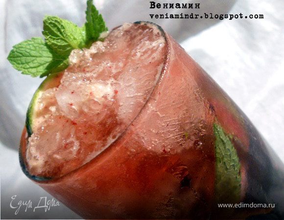 Мохито с черной смородиной