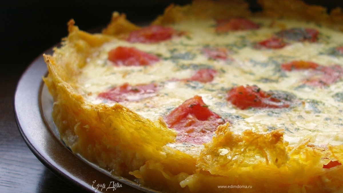 Овощной киш (без теста)