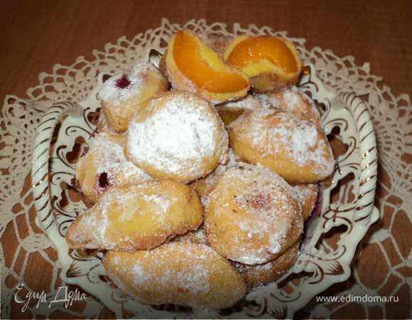 Фрукты в кляре. Фрукты в кляре.