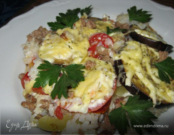 Летняя запеканка.