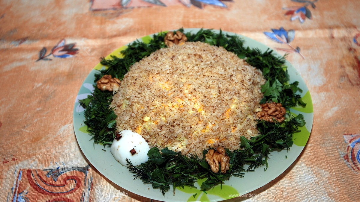 Салат "Черепаха"