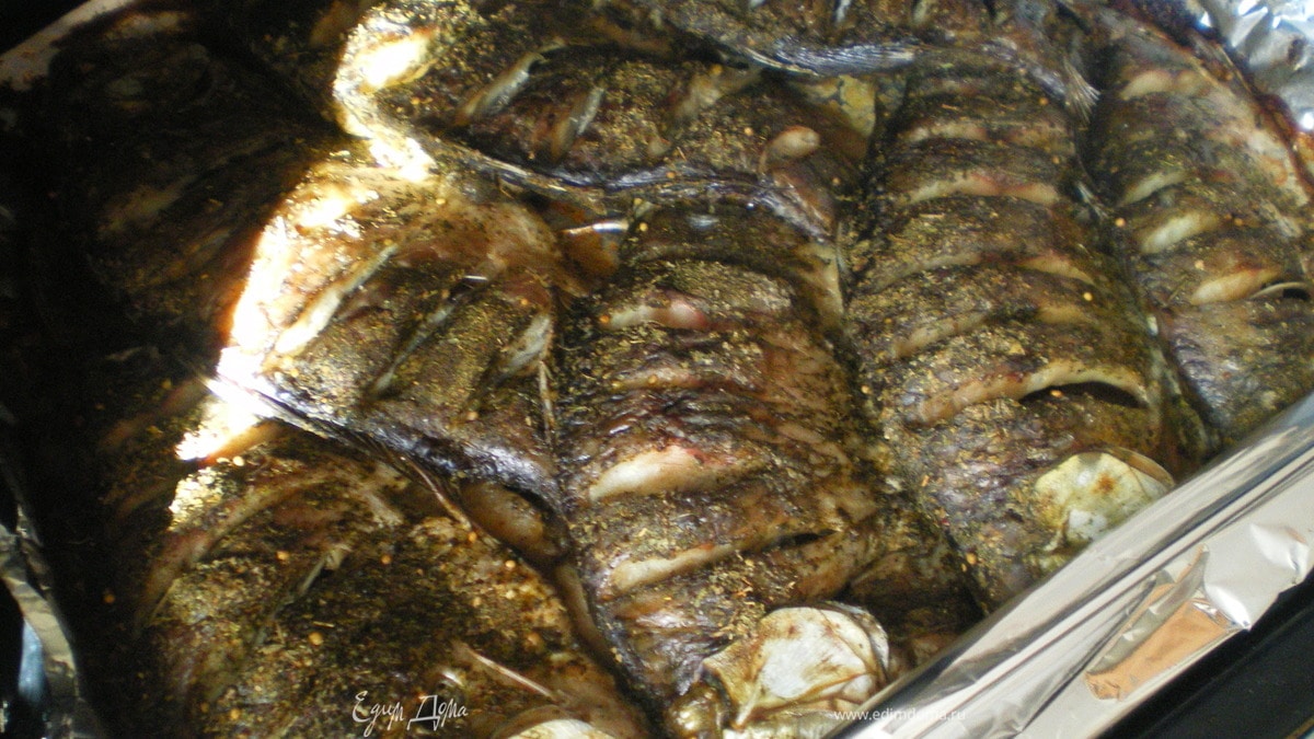Запечённые карасики