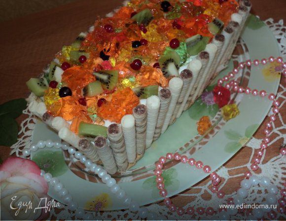 Торт «Шкатулка с сокровищами» Торт «Шкатулка с сокровищами»