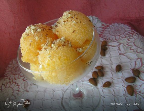 Дынно-апельсиновое сорбе Дынно-апельсиновое сорбе