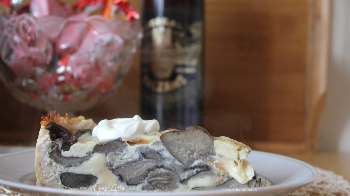 Омлет под курочкой