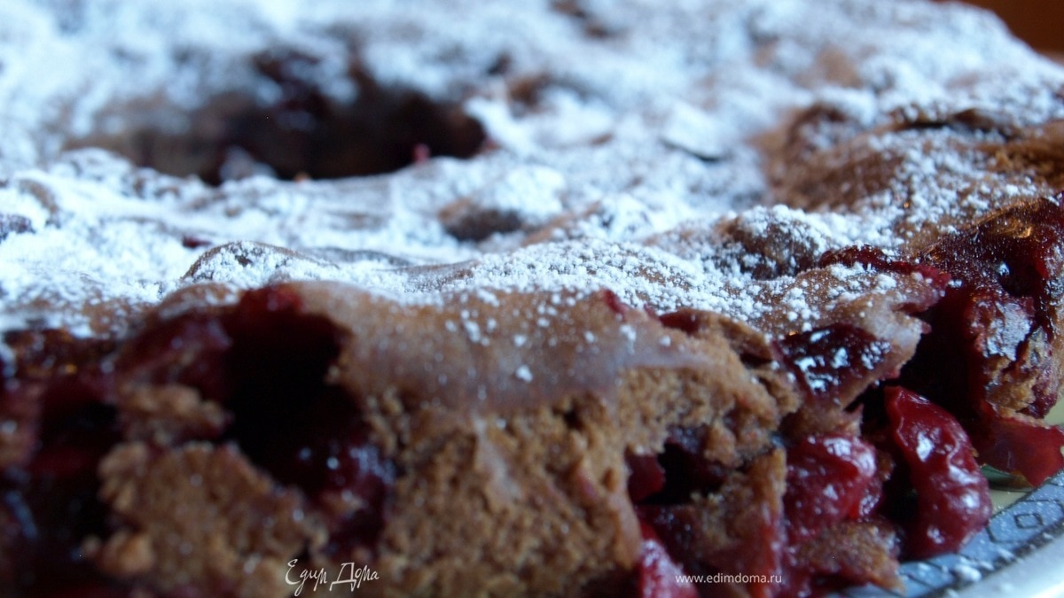 Шоколадно-вишнёвое кольцо