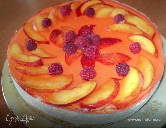 Торт « Персиковый нектар»