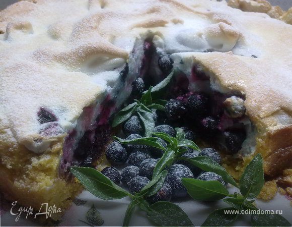 Пирог с черной смородиной Пирог с черной смородиной