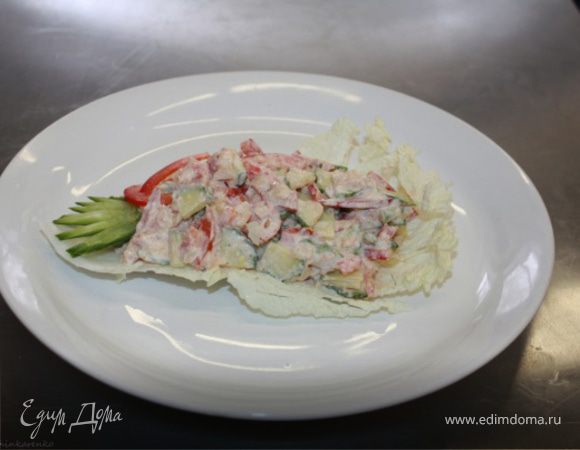 Салат из овощей по - испански Салат из овощей по - испански