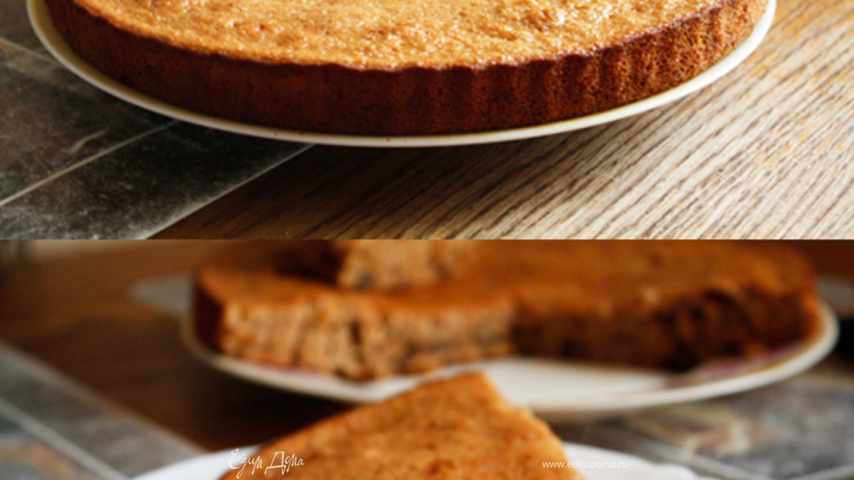 Пирог с малиновым вареньем