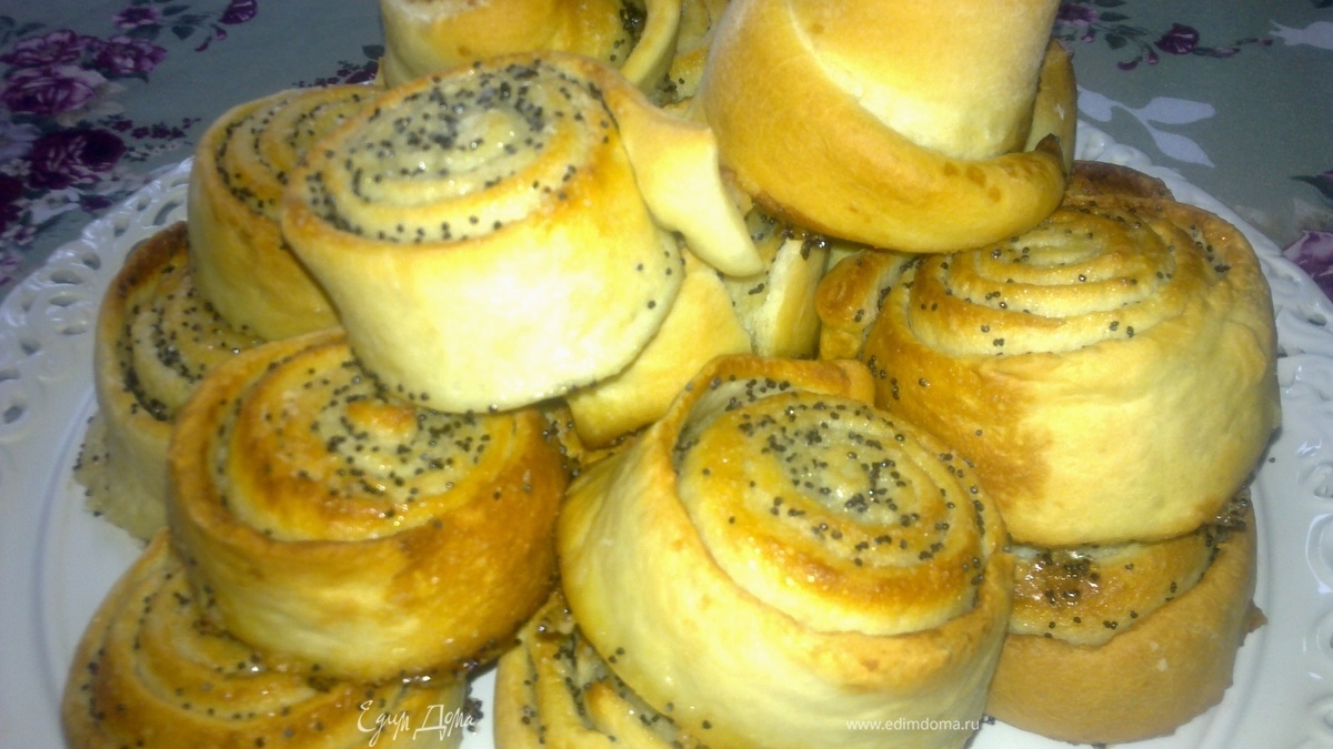 Рулетики с маком