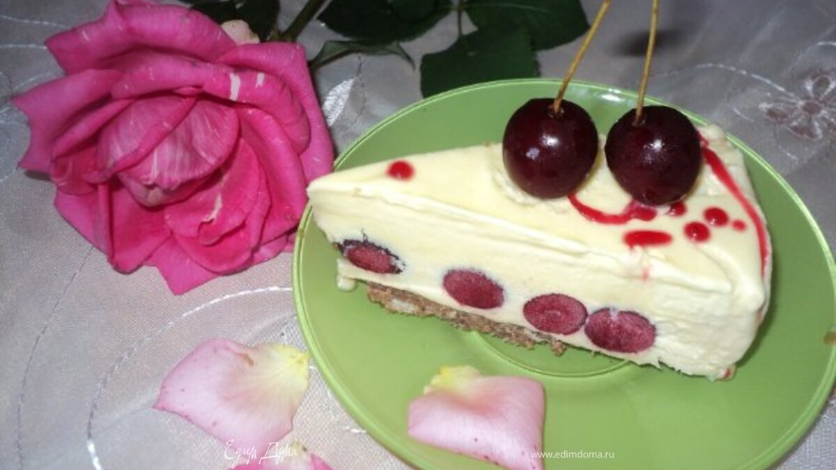 Торт-мороженое "Вишневый сад"