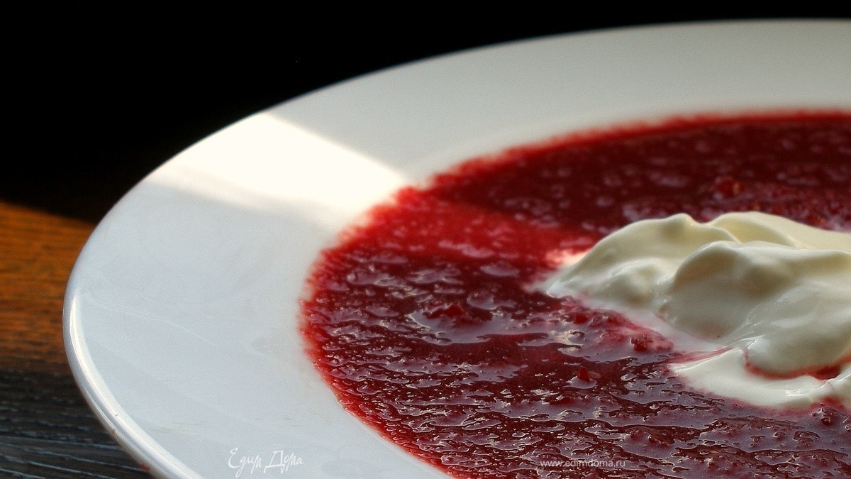 Свекольный пряный крем-суп