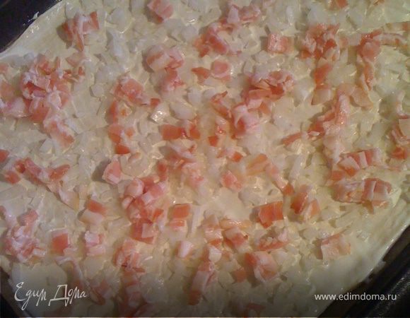 Пирог Flammkuchen